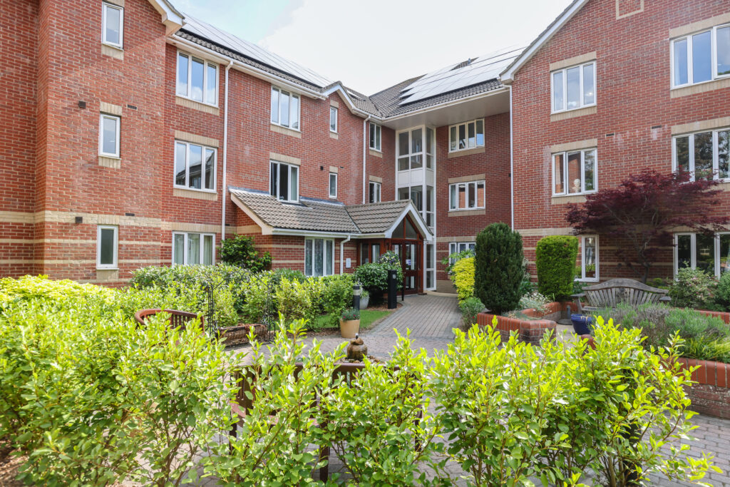 Fairlawn residential care home in Ferndown, Dorset Exterior